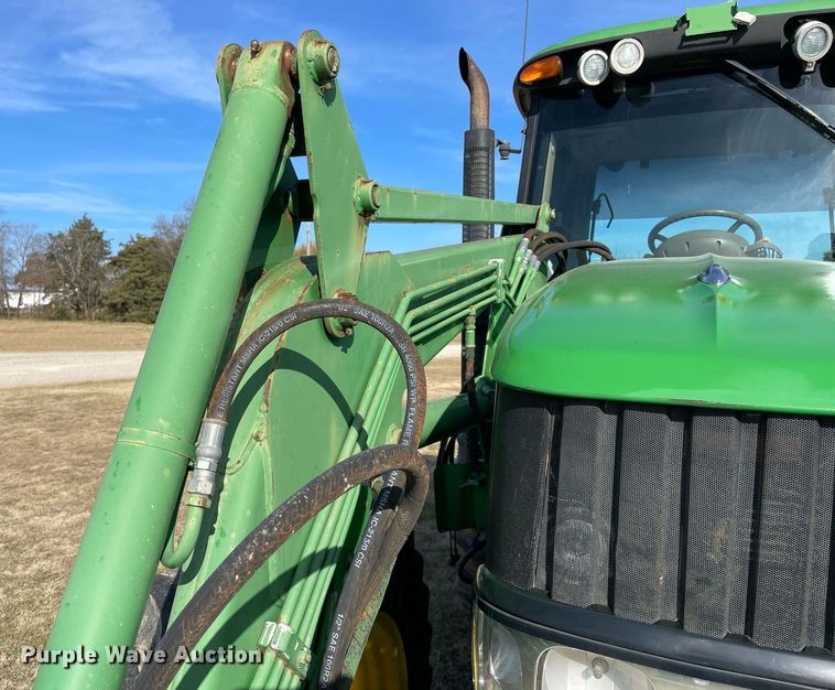 image for item LV9257 2009 John Deere 7130 Premium  MFWD tractor