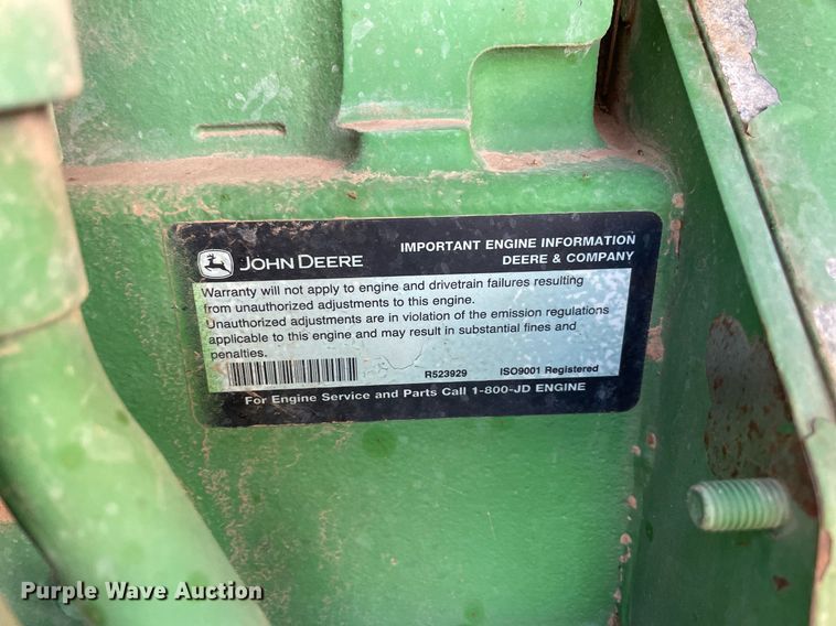 image for item LV9257 2009 John Deere 7130 Premium  MFWD tractor