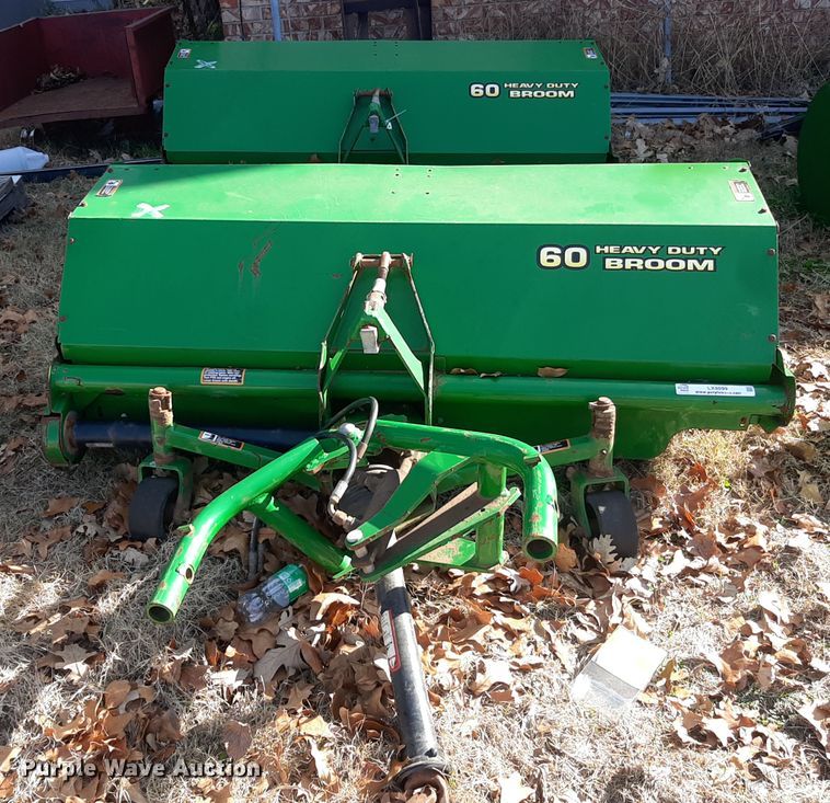image for item LX9899 (2) John Deere brooms