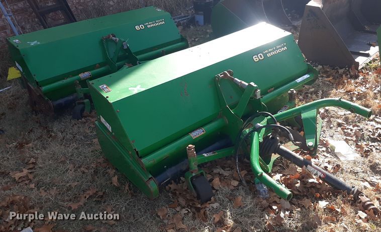 image for item LX9899 (2) John Deere brooms