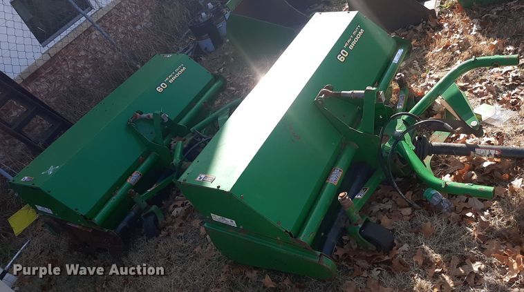 image for item LX9899 (2) John Deere brooms