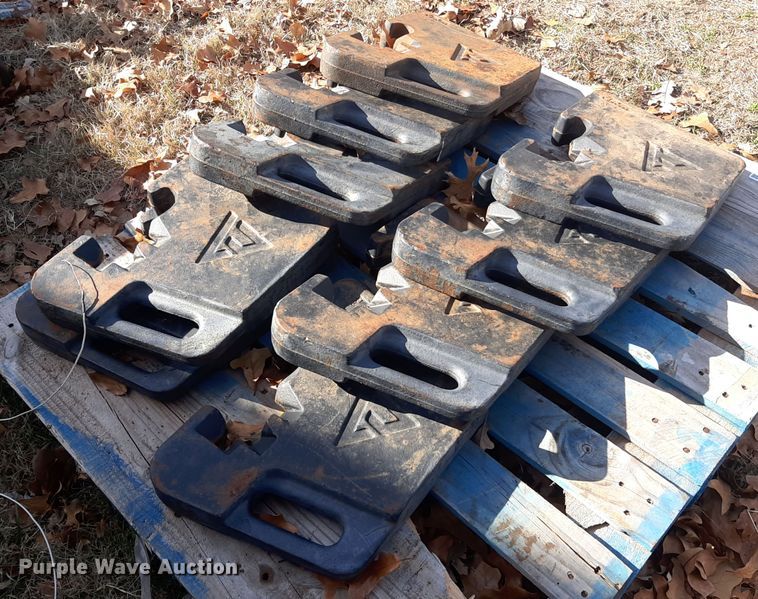image for item LX9900 (9) Allis Chalmers tractor weights