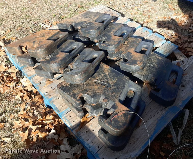 image for item LX9900 (9) Allis Chalmers tractor weights