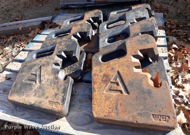 image for item LX9900 (9) Allis Chalmers tractor weights