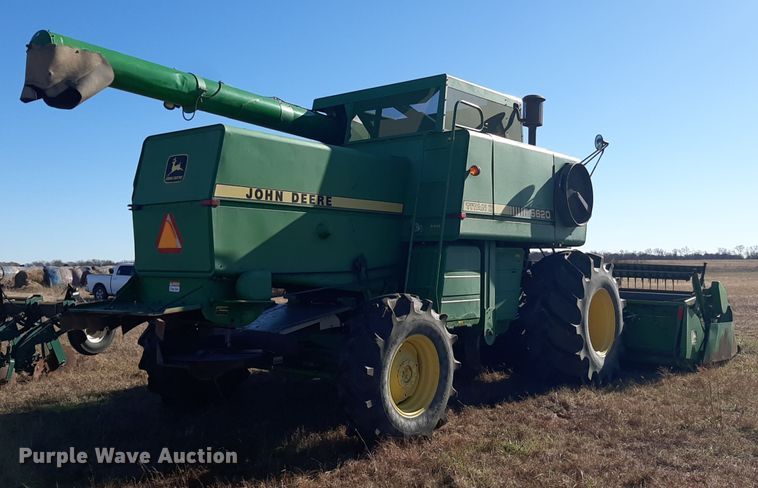 image for item LX9947 John Deere 6620 Titan II  RWA combine