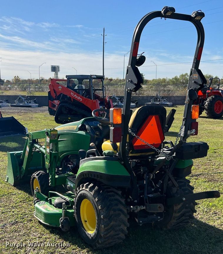 image for item MH9968 2015 John Deere 1025R  MFWD tractor