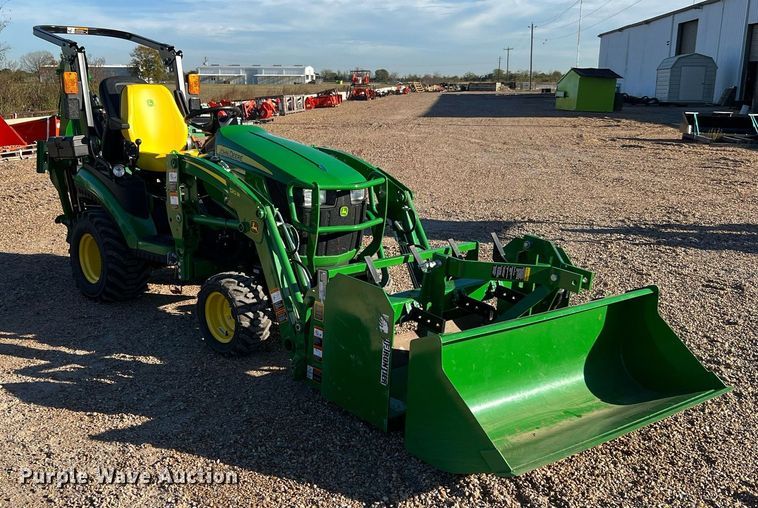 image for item MH9973 2020 John Deere 1025R  MFWD tractor