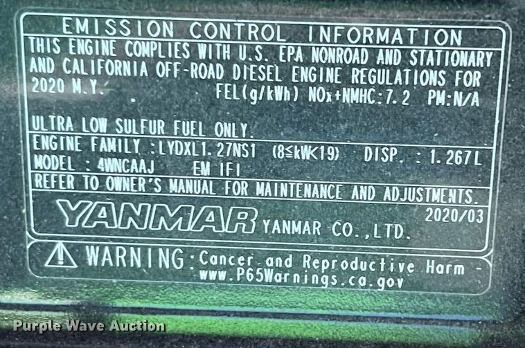 image for item MH9973 2020 John Deere 1025R  MFWD tractor