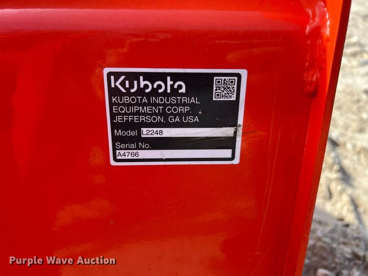 image for item MH9976 2022 Kubota L2501HST  MFWD tractor