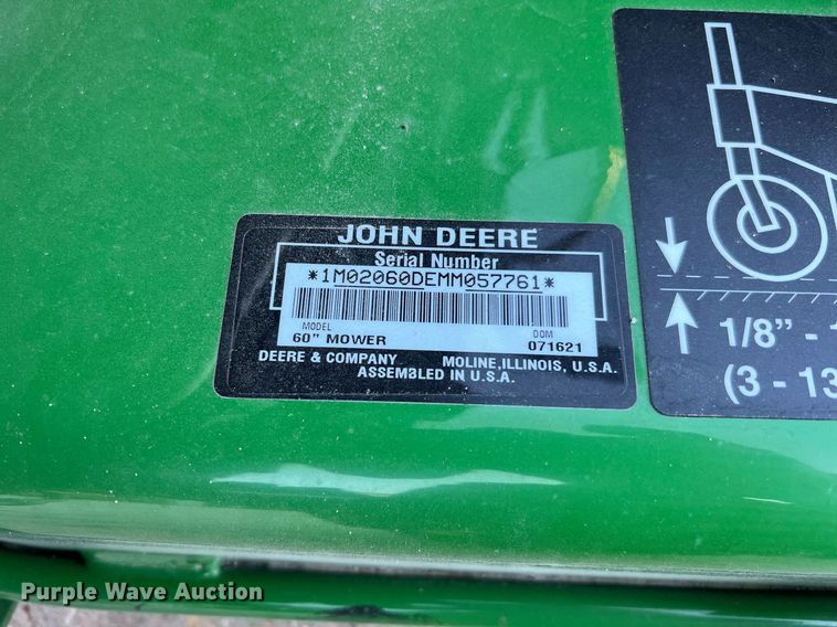 image for item MH9983 2021 John Deere 1025R  MFWD tractor