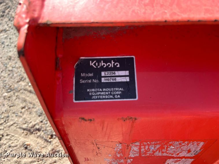 image for item MH9996 2017 Kubota L2501HST  MFWD tractor