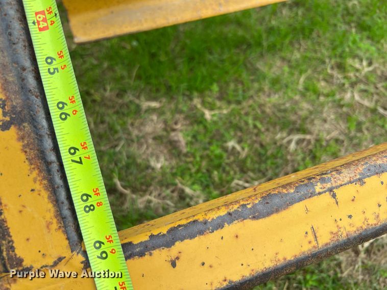 image for item MI9011 Hay King  hay bale trailer