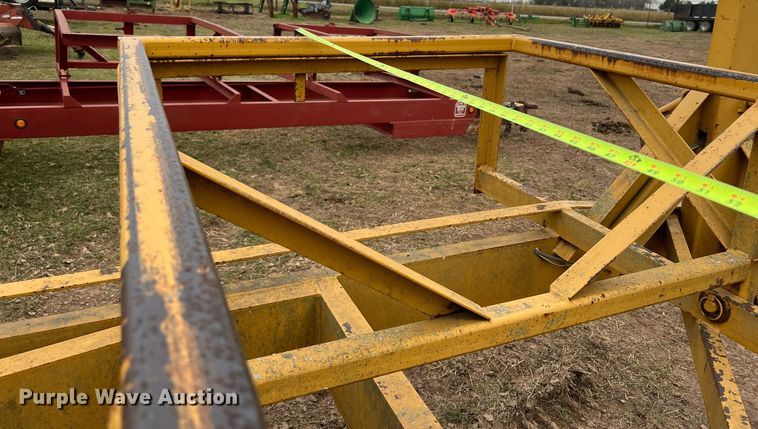 image for item MI9011 Hay King  hay bale trailer