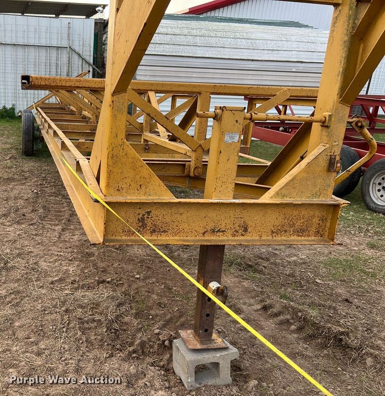 image for item MI9011 Hay King  hay bale trailer