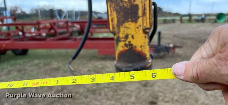 image for item MI9011 Hay King  hay bale trailer