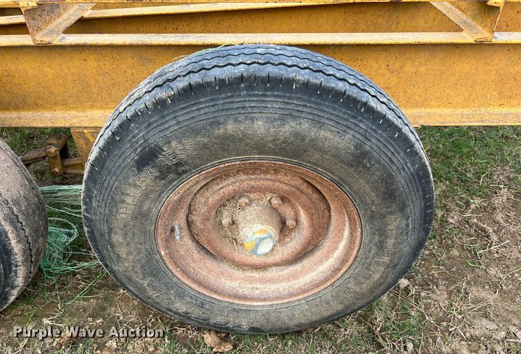 image for item MI9011 Hay King  hay bale trailer