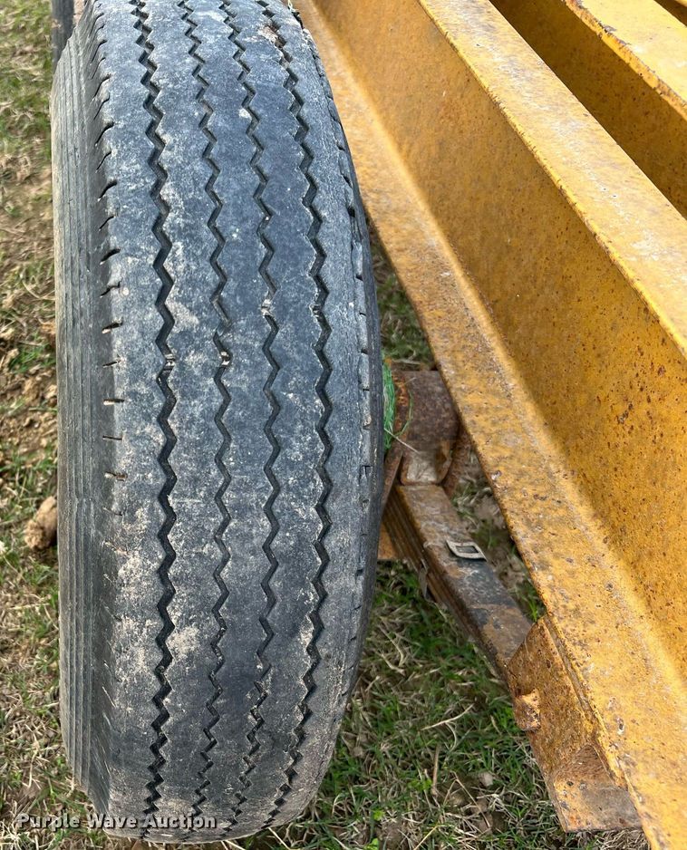 image for item MI9011 Hay King  hay bale trailer