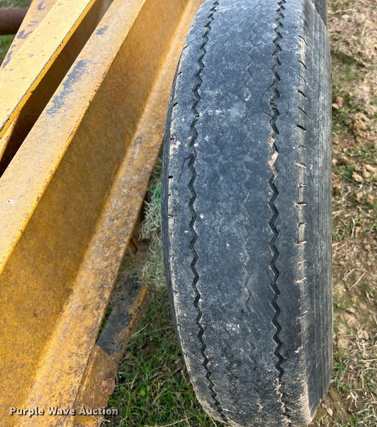 image for item MI9011 Hay King  hay bale trailer