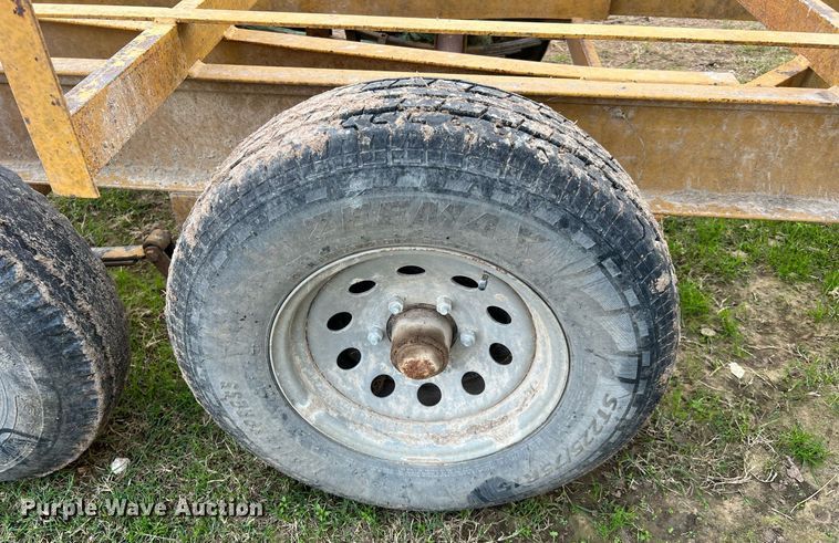 image for item MI9011 Hay King  hay bale trailer