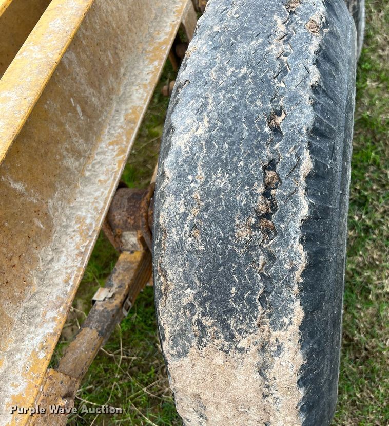 image for item MI9011 Hay King  hay bale trailer