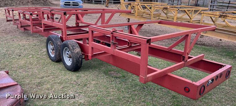 image for item MI9012 Hay bale trailer