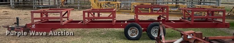 image for item MI9012 Hay bale trailer