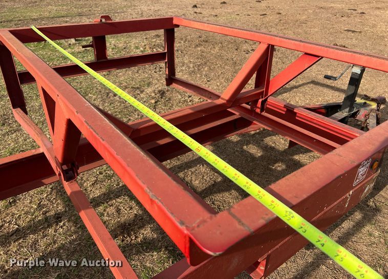 image for item MI9012 Hay bale trailer