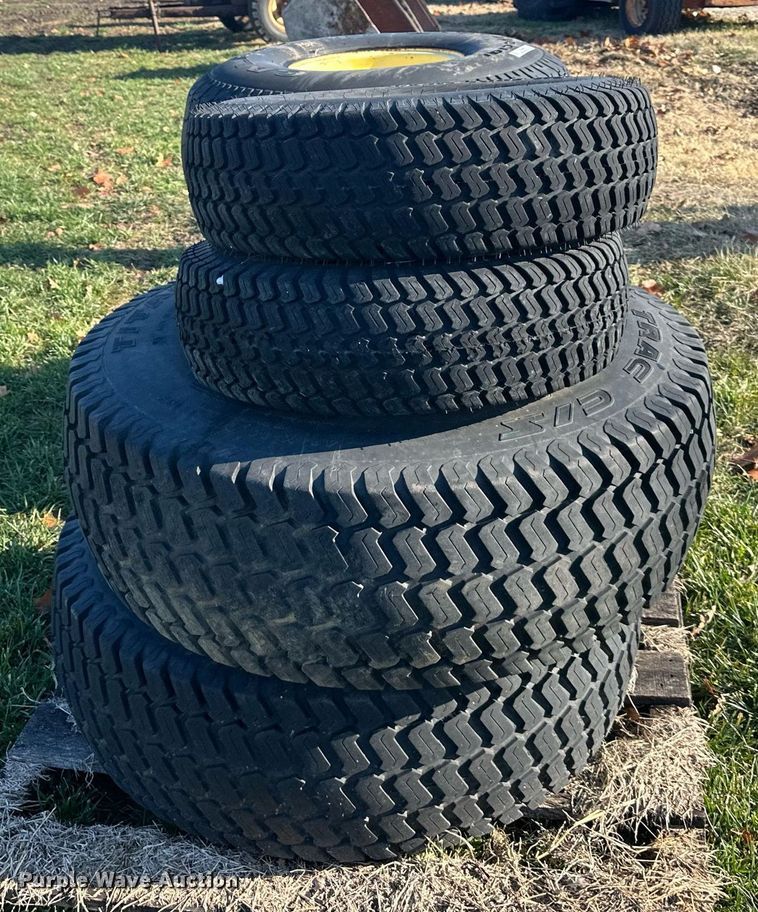 image for item NL9304 (6) John Deere wheels and tires