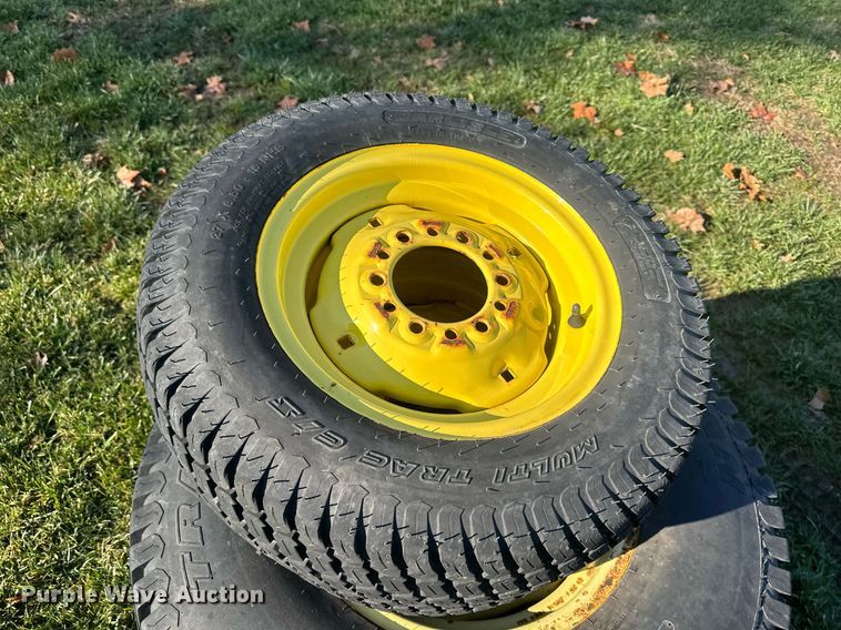 image for item NL9304 (6) John Deere wheels and tires