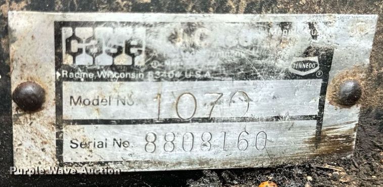 image for item NM9117 Case 1070 tractor