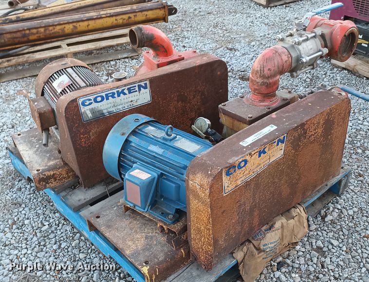 image for item NN9281 (2) Corken irrigation pumps
