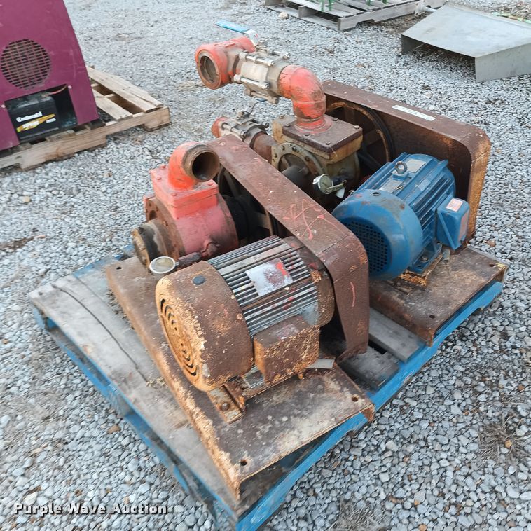 image for item NN9281 (2) Corken irrigation pumps