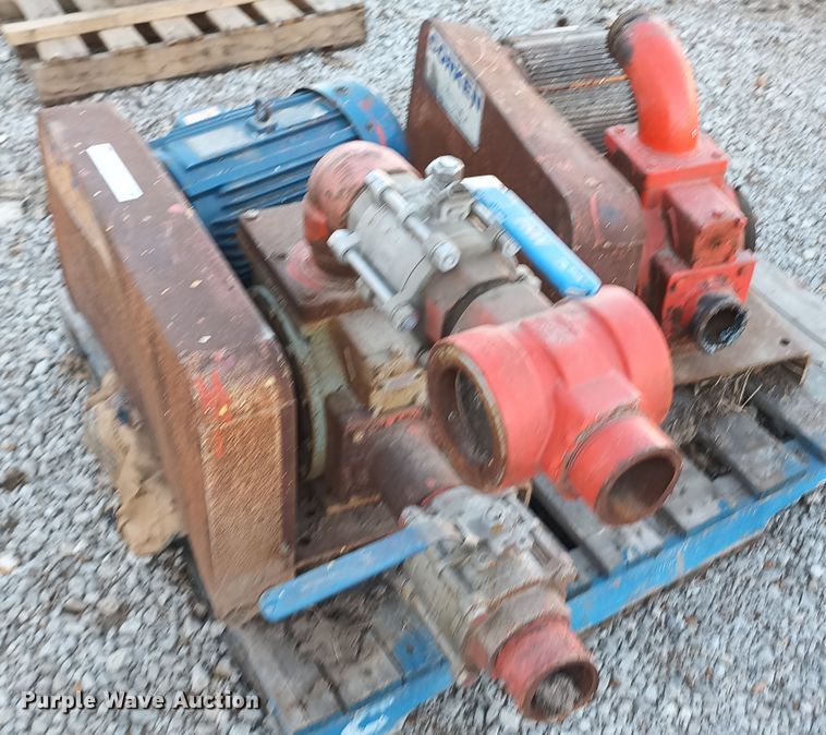 image for item NN9281 (2) Corken irrigation pumps