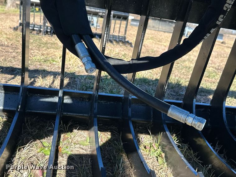 image for item NO9457 KC  skid steer rock grapple bucket