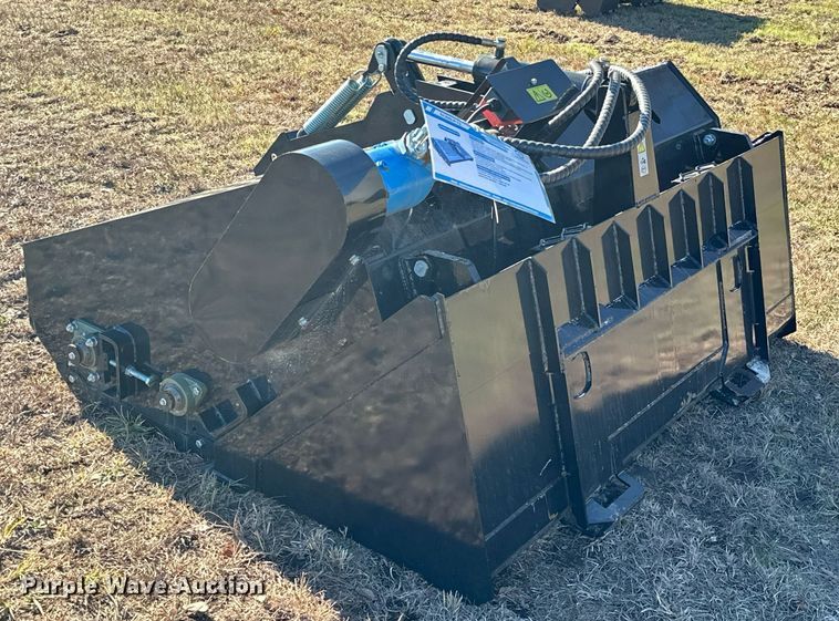 image for item NO9462 Agrotk ECSSLR72  skid steer landscape rake