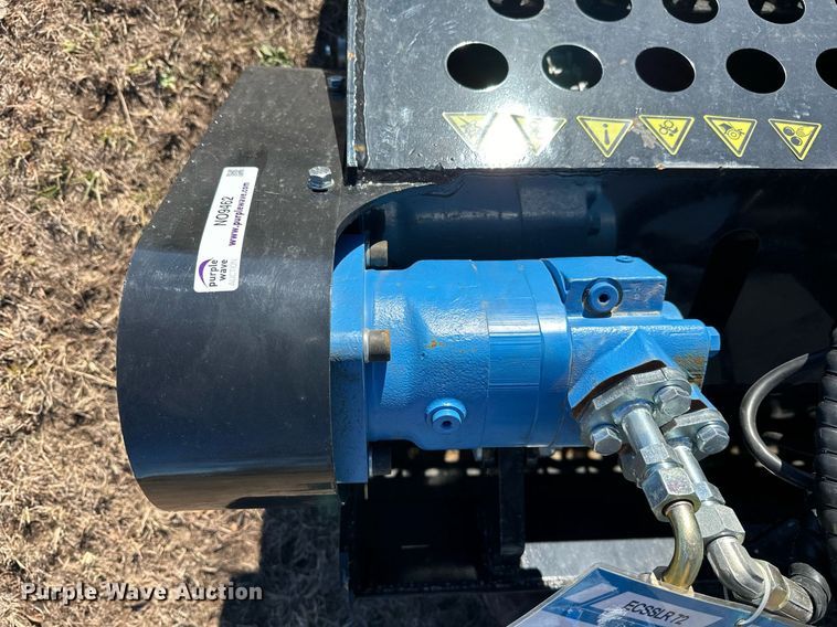 image for item NO9462 Agrotk ECSSLR72  skid steer landscape rake