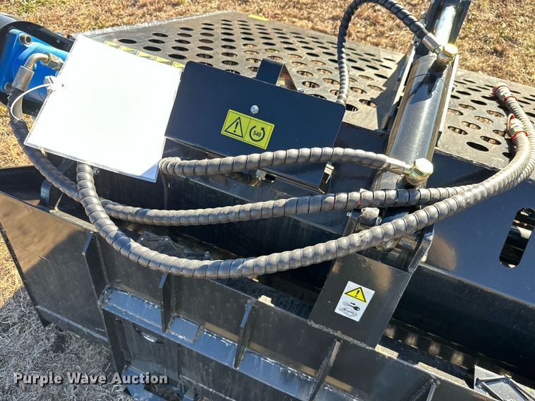 image for item NO9462 Agrotk ECSSLR72  skid steer landscape rake