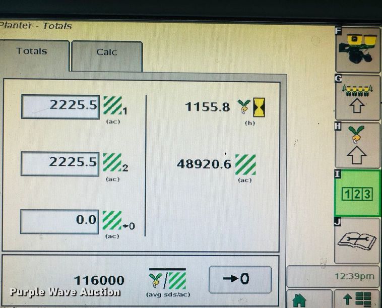 image for item NO9497 2010 John Deere 1770NT  no-till planter