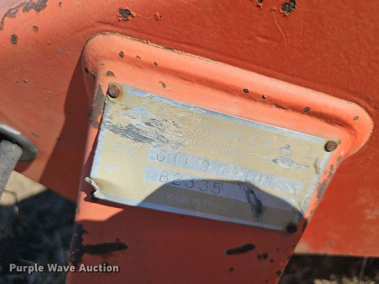 image for item NP9244 Kuhn GMD700GII HD  disc mower