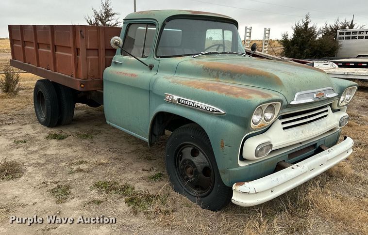 image for item NS9020 1959 Chevrolet Viking 40  grain truck