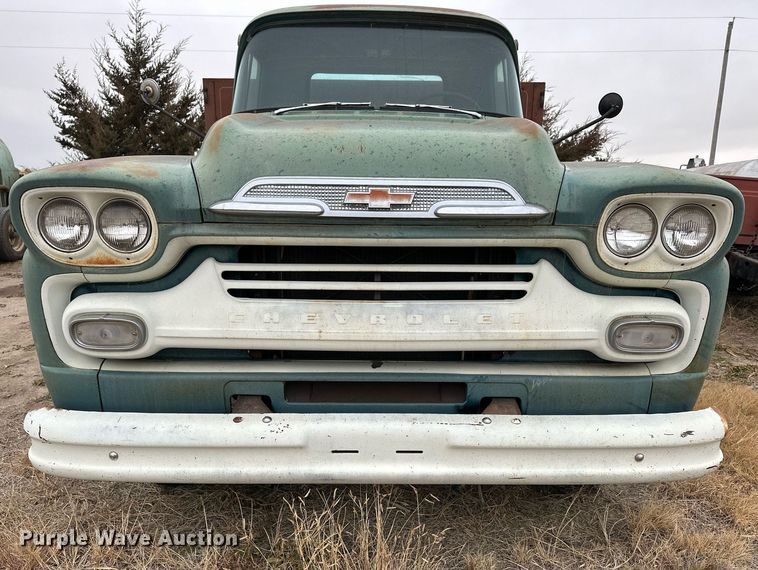 image for item NS9020 1959 Chevrolet Viking 40  grain truck