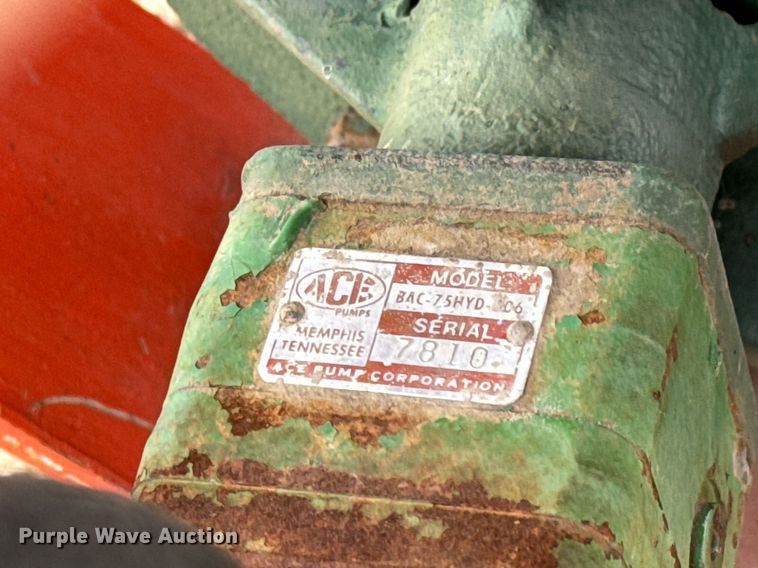 image for item NX9987 Shop built  nurse tank trailer