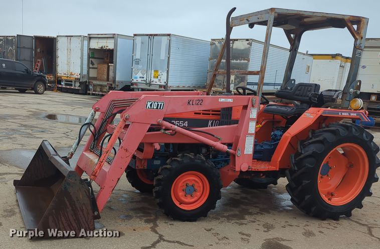 image for item OD9043 Kioti LK2554  MFWD tractor