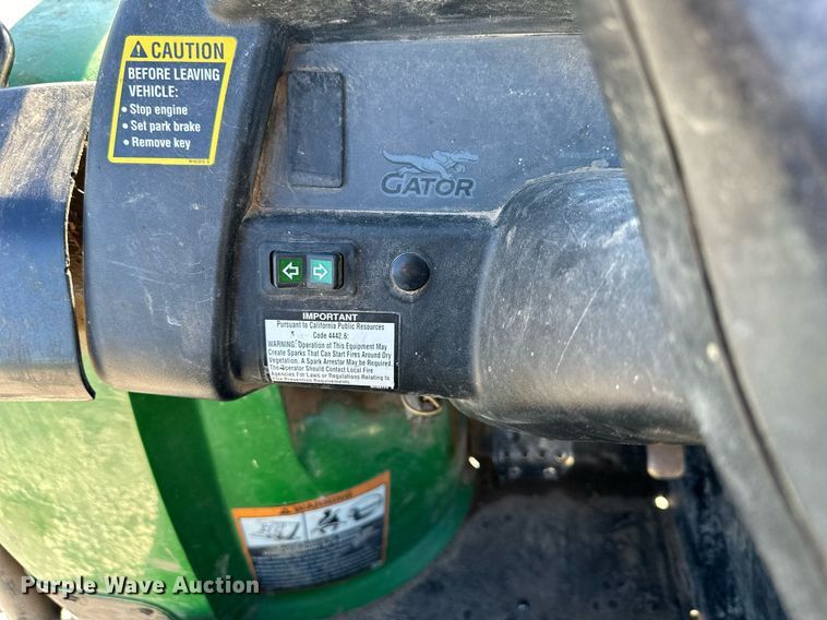 image for item OF9161 2014 John Deere Gator 825i S4  utility vehicle