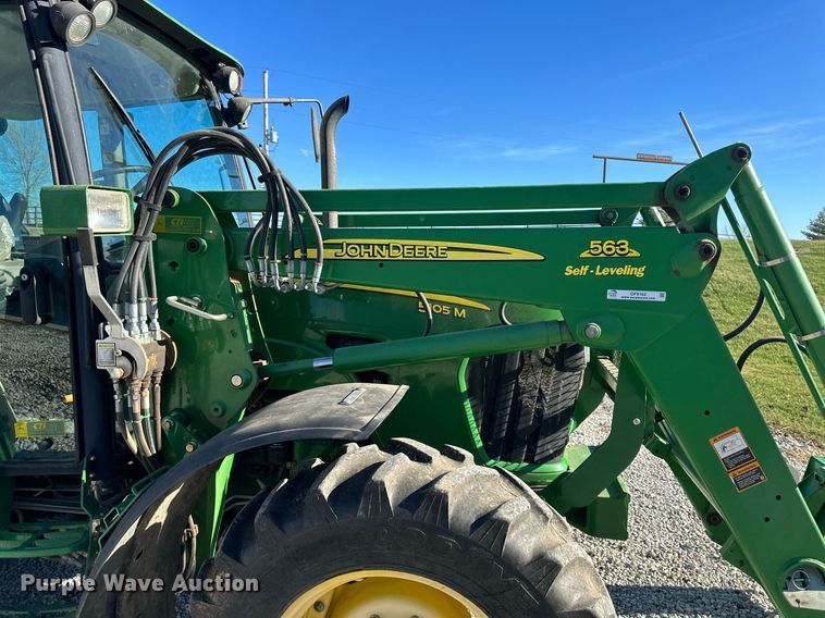 image for item OF9162 2009 John Deere 5105M  MFWD tractor