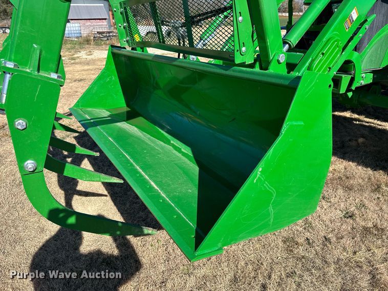 image for item OK9120 2021 John Deere 6155M MFWD tractor