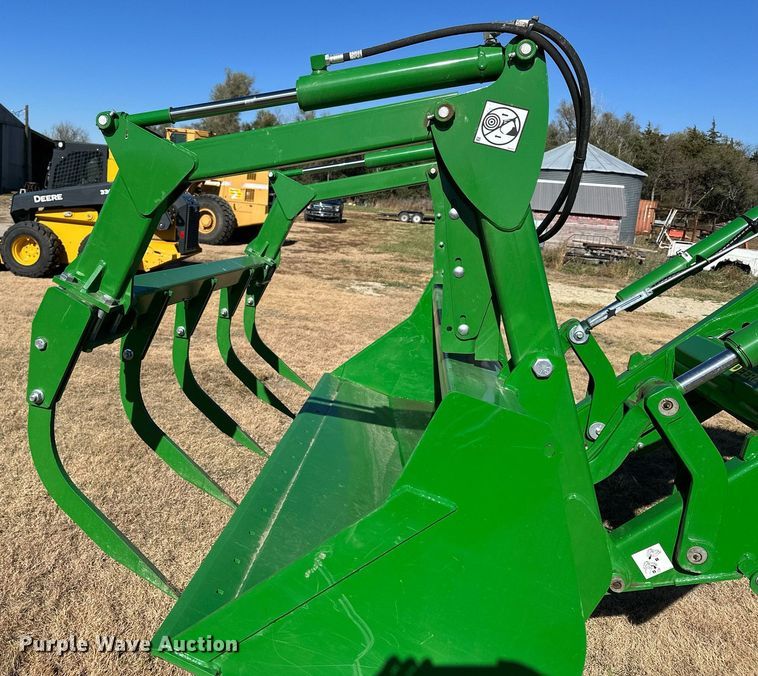 image for item OK9120 2021 John Deere 6155M MFWD tractor