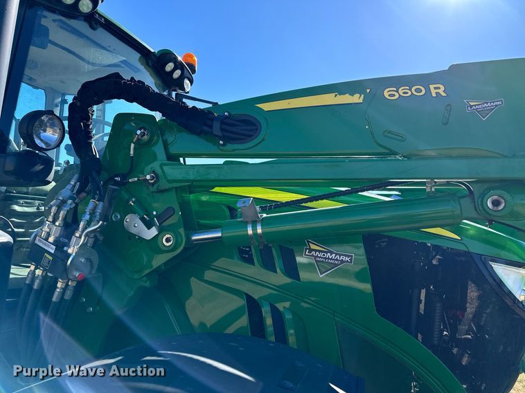 image for item OK9120 2021 John Deere 6155M MFWD tractor