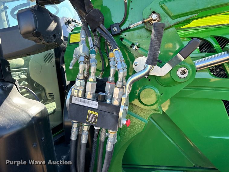 image for item OK9120 2021 John Deere 6155M MFWD tractor