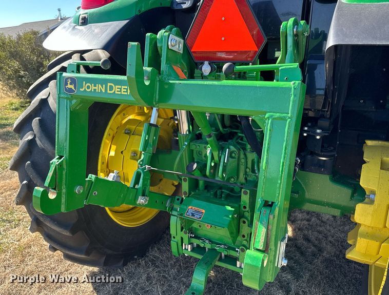 image for item OK9120 2021 John Deere 6155M MFWD tractor